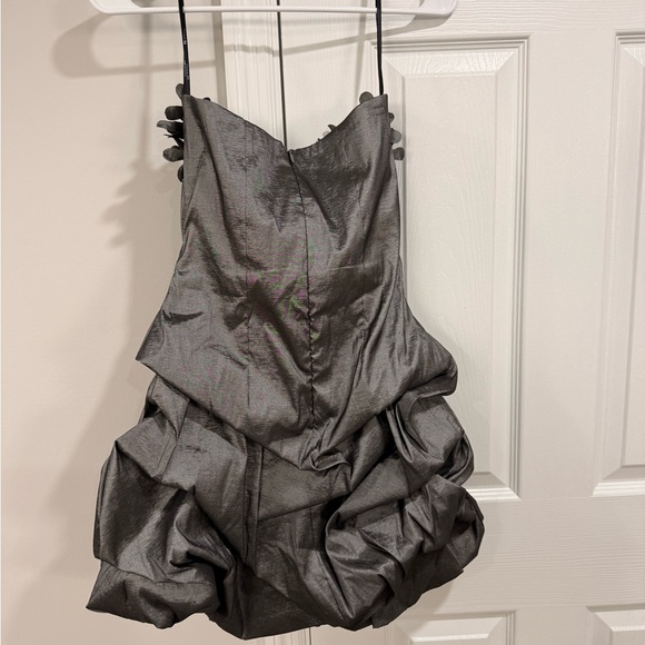 Forever 21 Strapless Metallic Dress - Picture 5 of 5